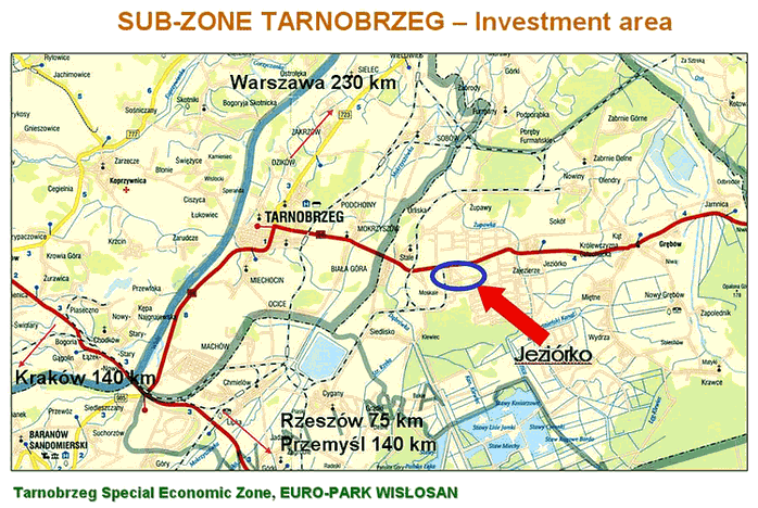 Paih Investment Sites Under Patronage Of The Tarnobrzeg Special Economic Zone Euro Park Wislosan