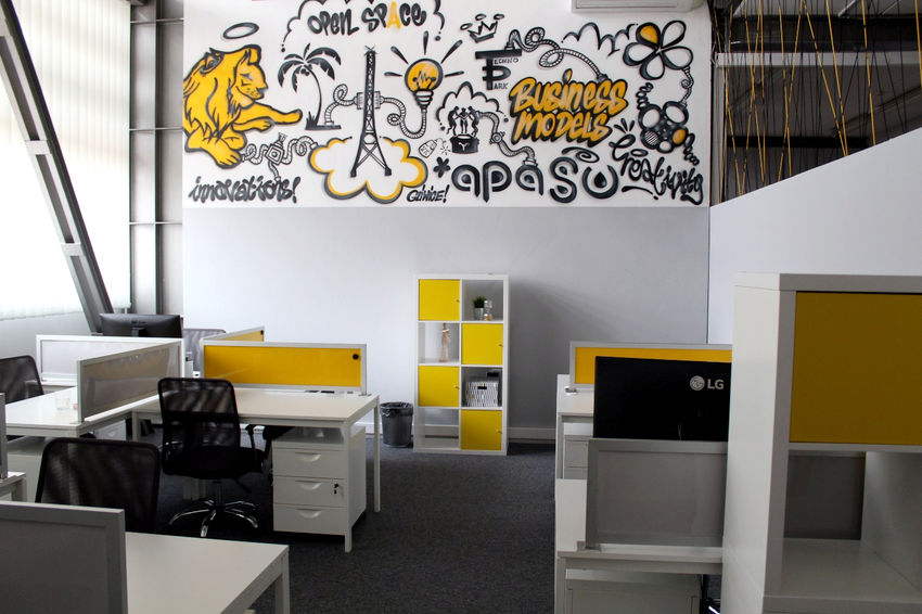 Strefa coworkingu (zdj. Magdalena Antos)