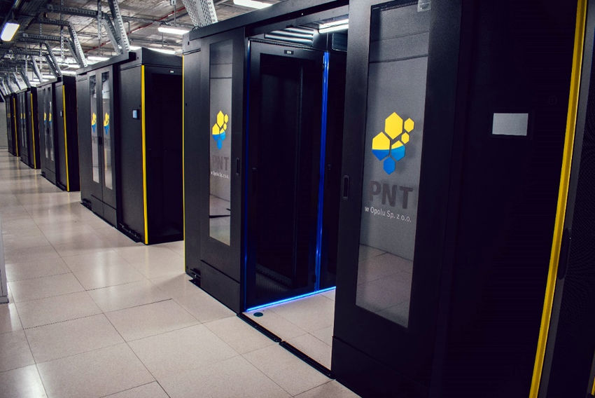 Interior of IT High Technology Building
