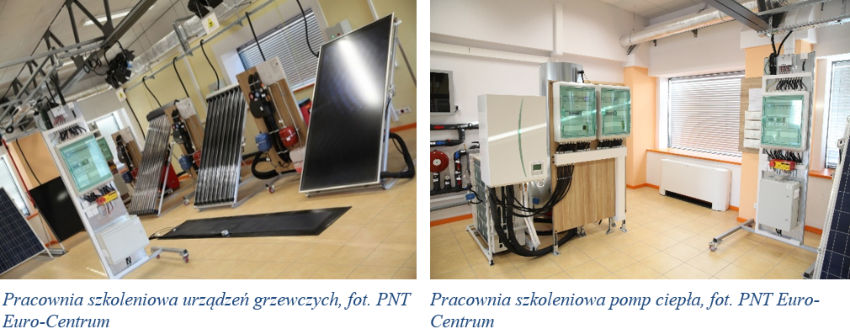 Pracownie szkoleniowe urzdze grzewczych oraz pomp ciepa (fot.: PNT Euro-Centrum)
