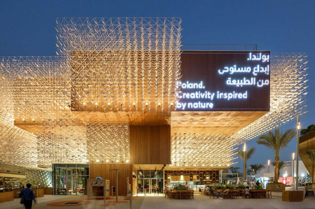 Poland’s Pavilion winner of the World Expo Awards