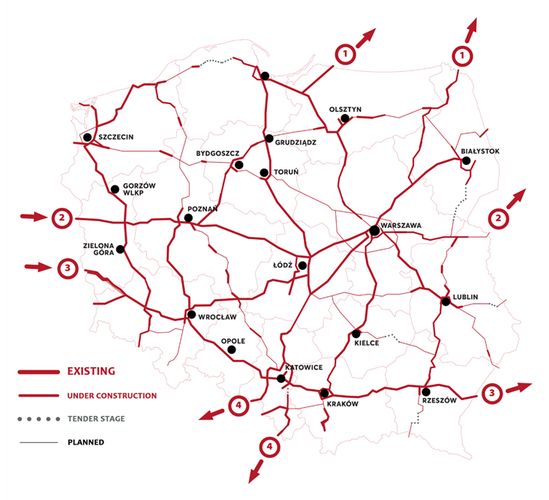 Motorways and expressways