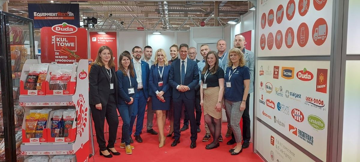 Polish entrepreneurs at the Meat and Grill Days fair in Athens