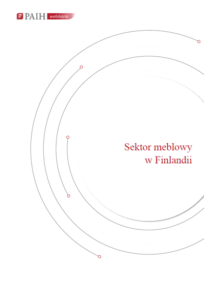Finlandia - sektor meblowy, Webinarium PAIH, 2022
