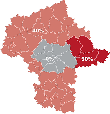 Regional state aid map 2022-2027 - Mazowieckie
