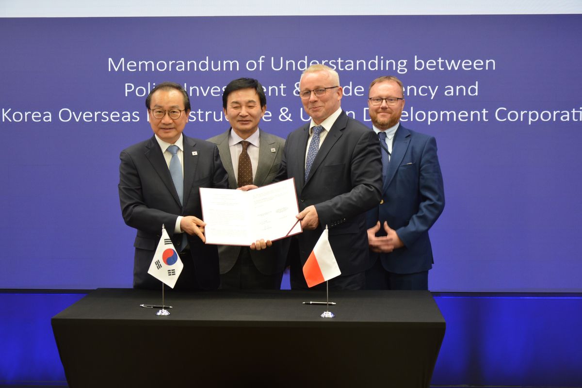 An agreement concluded between PAIH and the Korean agency KIND