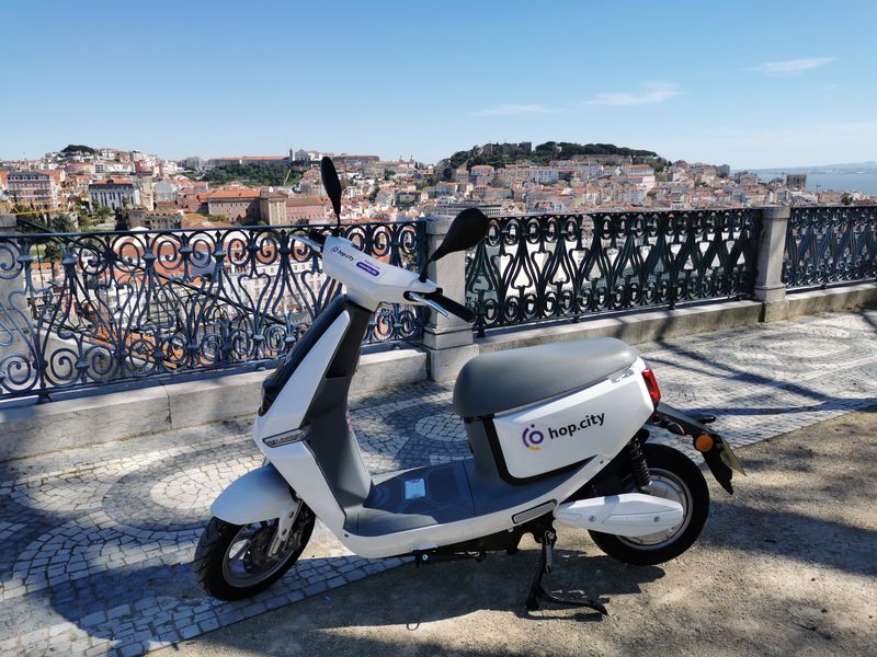 Hop.City scooters in Portugal