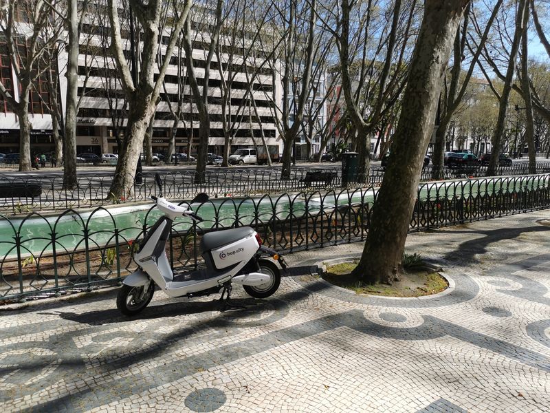 Hop.City scooters in Portugal