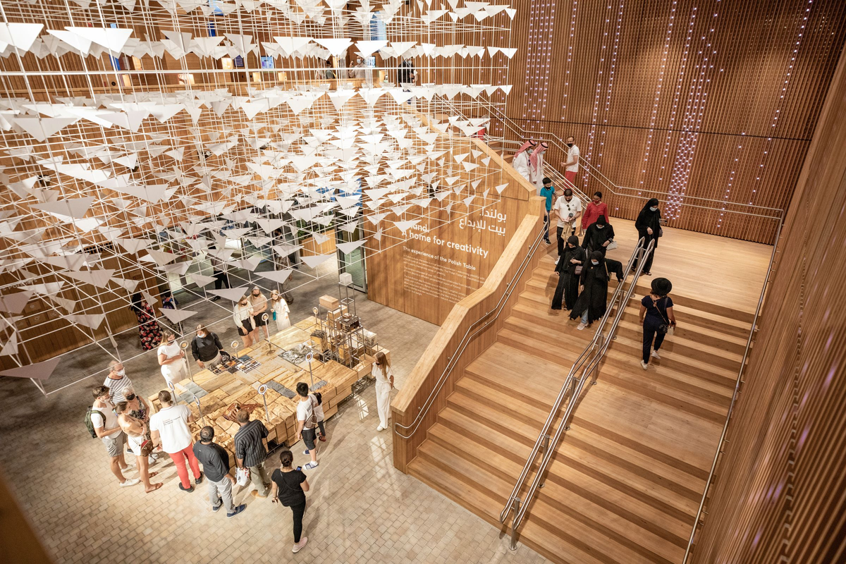 Poland Pavilion wins silver award for Exhibition Design at Expo 2020 Dubai