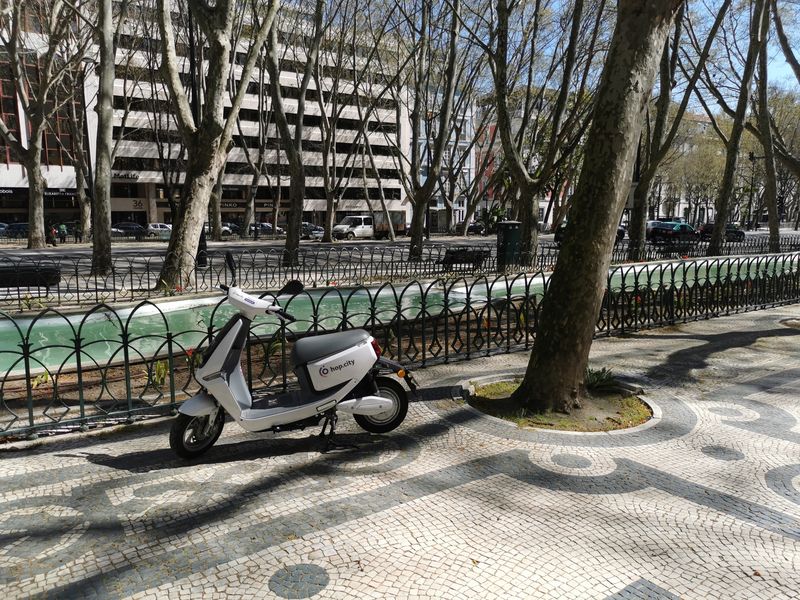 Skutery Hop.City w Portugalii