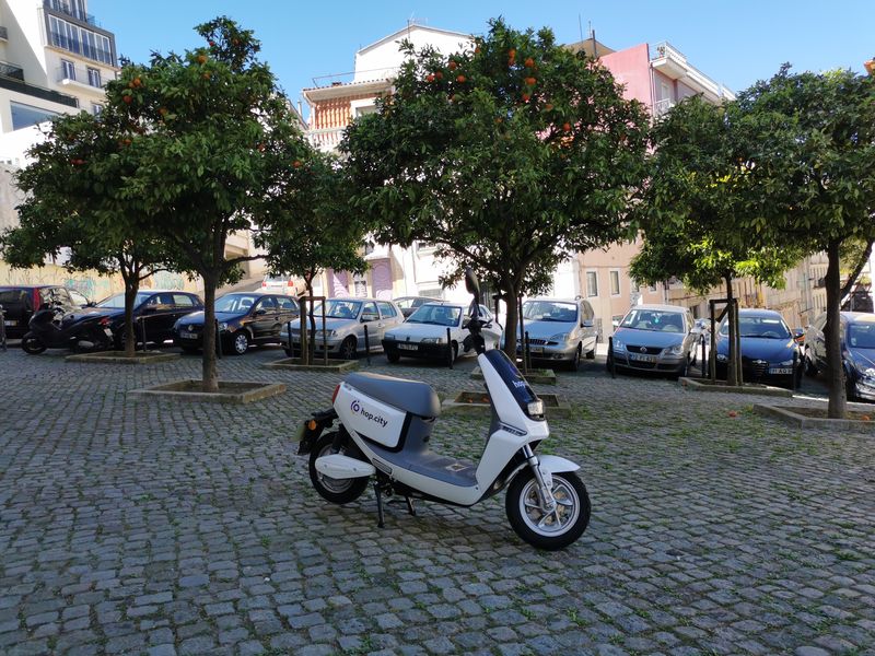 Skutery Hop.City w Portugalii