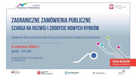 Zagraniczne zamówienia publiczne - szansa na rozwój i zdobycie nowych rynków