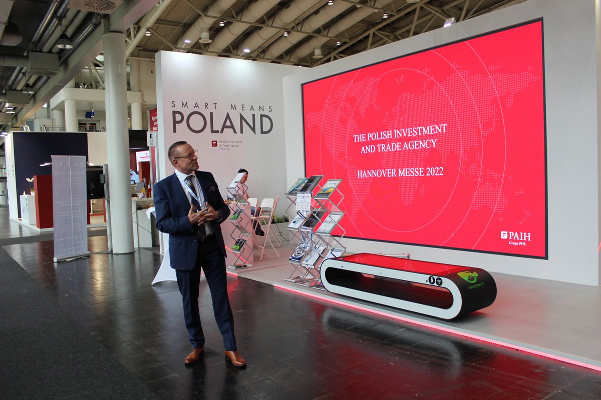 Polskie Stoisko Narodowe na targach HANNOVER MESSE