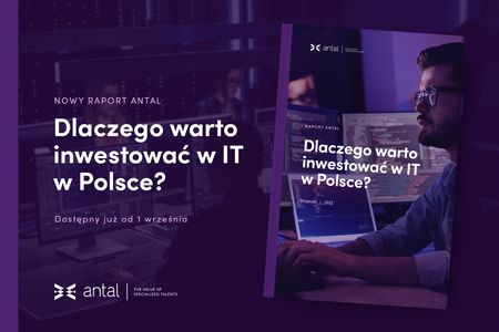 Raport Antal - Dlaczego warto inwestować w IT w Polsce?