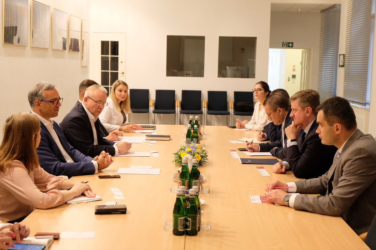 Spotkanie Zarządu PAIH z nowym ambasadorem Ukrainy w Polsce