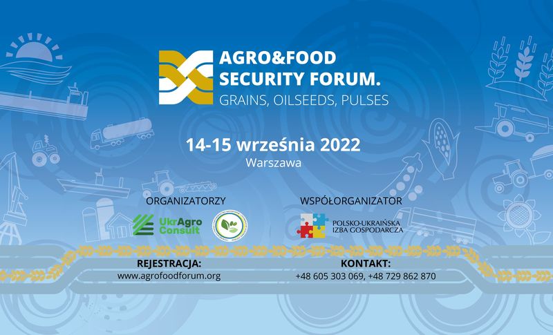 Konferencja Agro&Food Security Forum w Warszawie