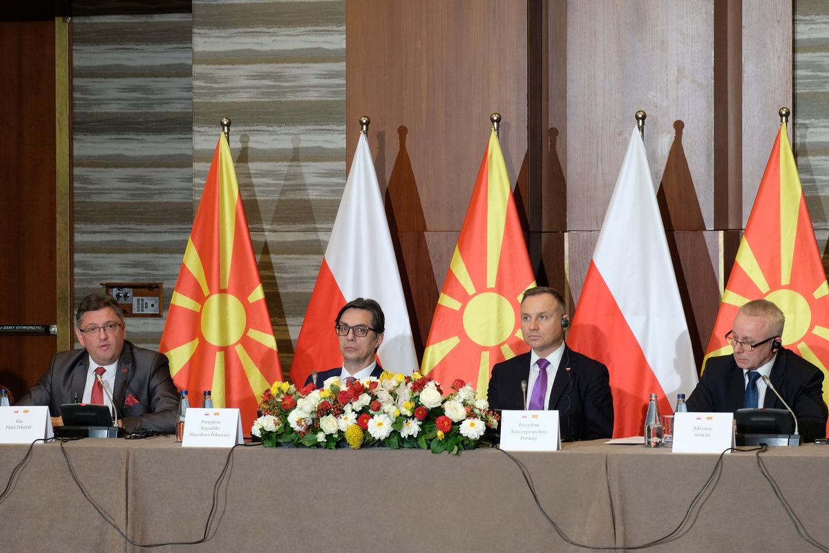 Spotkanie Prezydentów Polski i Macedonii Północnej z PAIH i przedsiębiorcami