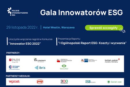 Gala Innowatorów ESG
