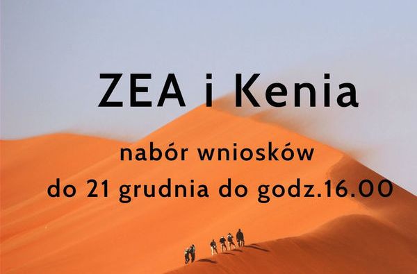 ZEA i Kenia_nabór wniosków