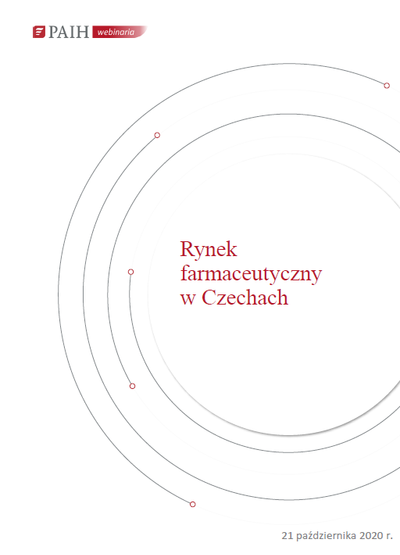 Czechy - rynek farmaceutyczny, Webinarium PAIH, 2020