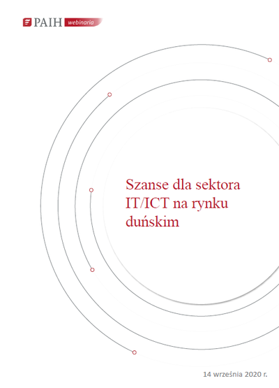 Dania - sektor IT/ICT, Webinarium PAIH, 2020