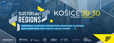Clusters meet Regions - Kosice, Slovakia