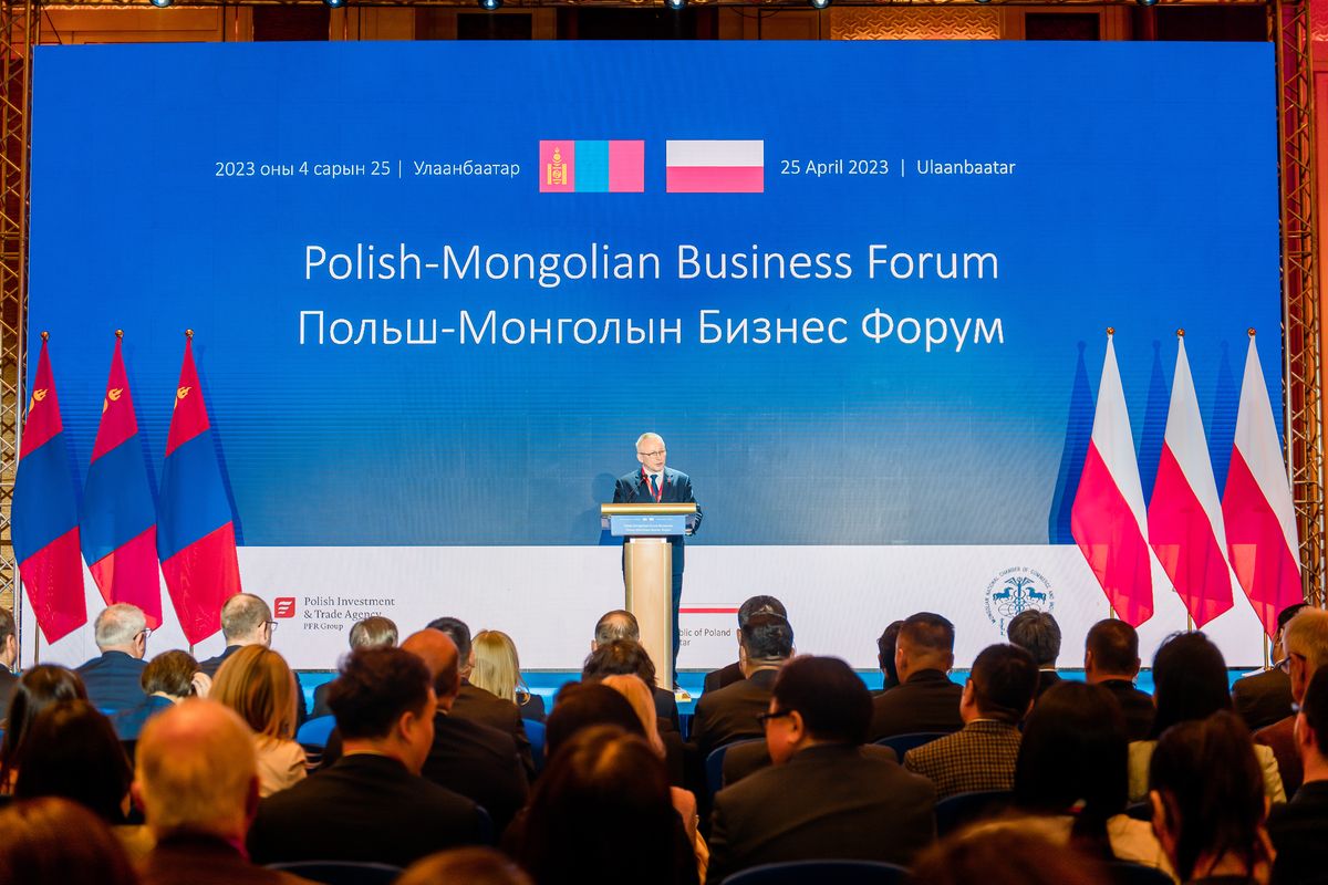 Polsko-Mongolskie Forum Biznesowe z udziałem prezydentów obu krajów 