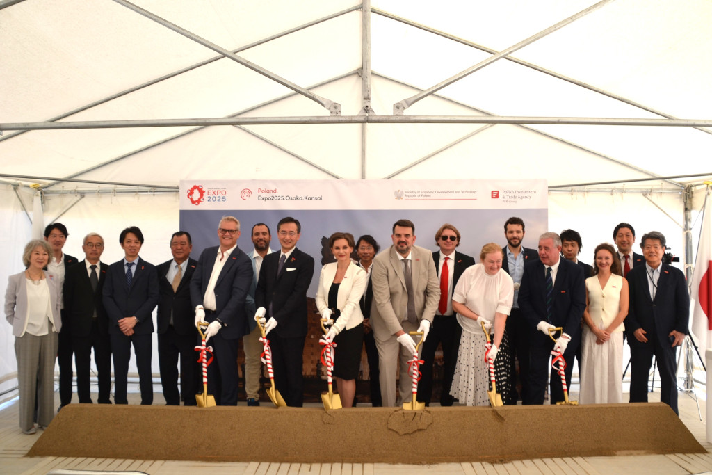 Inauguracja budowy Pawilonu Polski