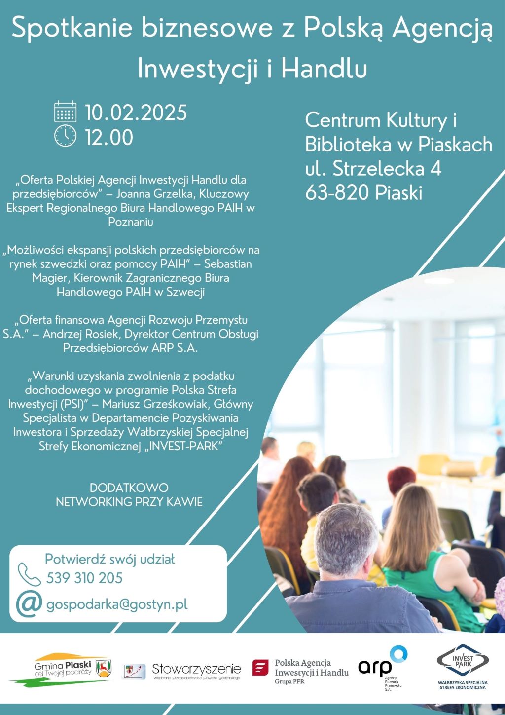 Spotkanie biznesowe z PAIH w Piaskach_10.02.2025