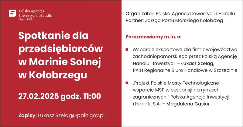 Spotkanie dla przedsiębiorców w Kołobrzegu_27.02.2025