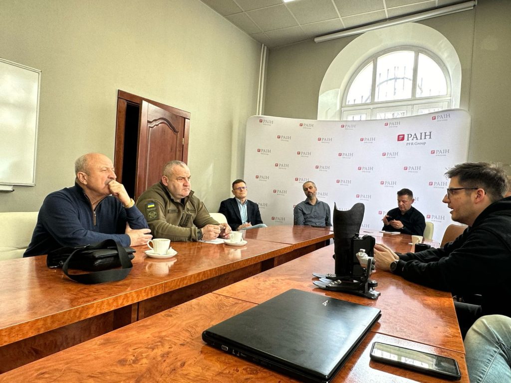 Spotkanie dotyczące współpracy polskich firm ze Szpitalem Wojskowym we Lwowie