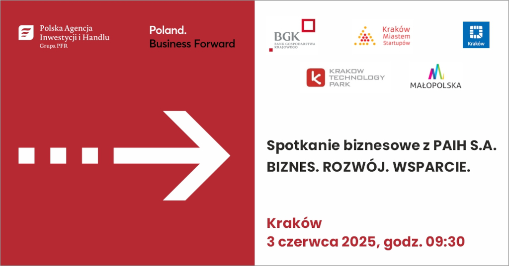 Spotkanie biznesowe z PAIH w Krakowie