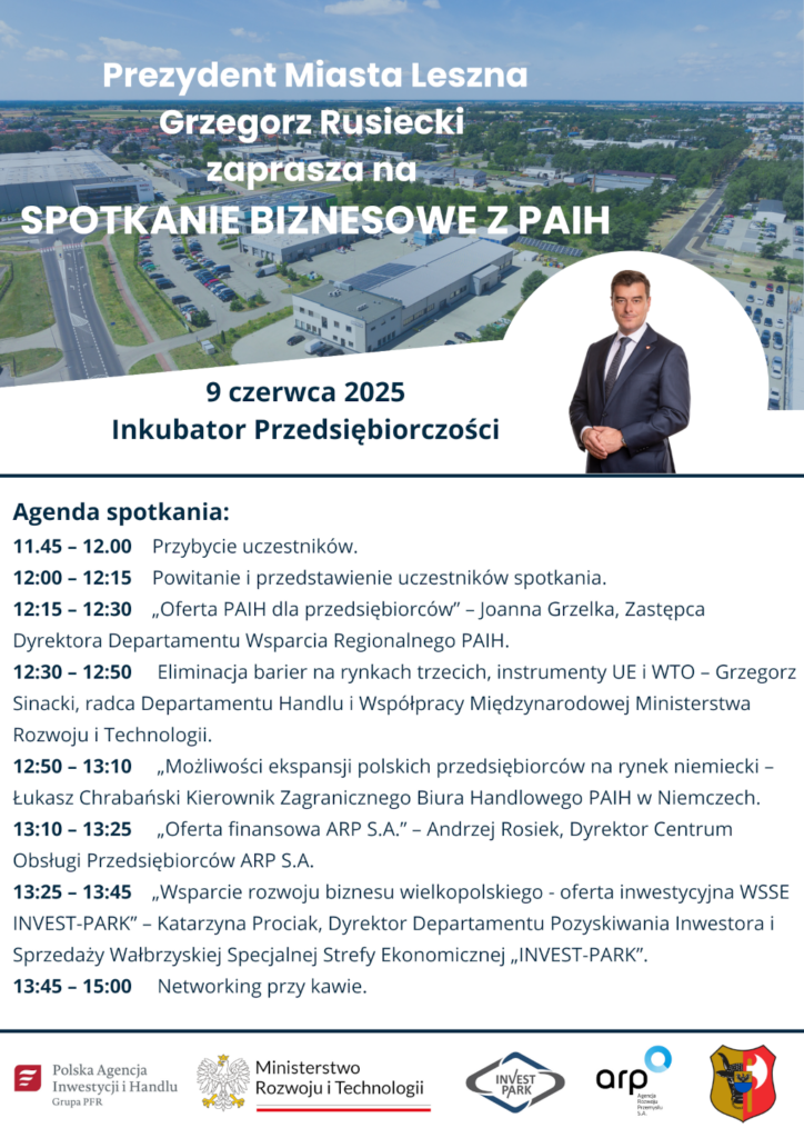 Spotkanie z PAIH w Lesznie