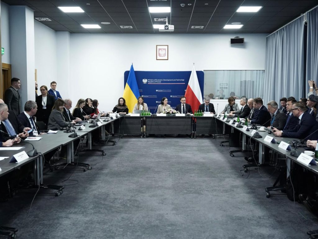 Rozmowy o polsko-ukraińskiej współpracy biznesowej w Ministerstwie Rozwoju i Technologii