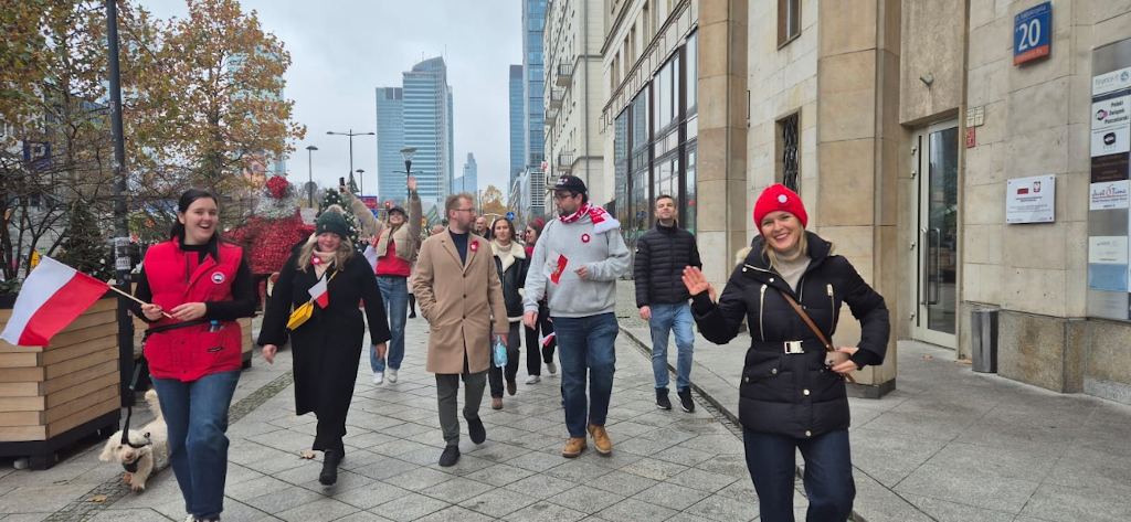 PBA_Stypendyści na obchodach Święta Niepodległości