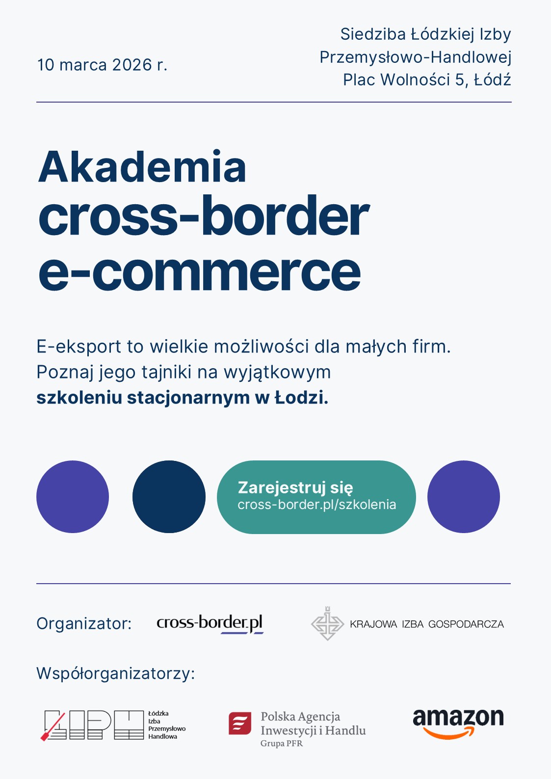 Akademia cross-border e-commerce w Łodzi