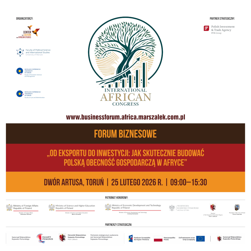 Forum Biznesowe - Od eksportu do inwestycji: Jak skutecznie budować polską obecność gospodarczą w Afryce