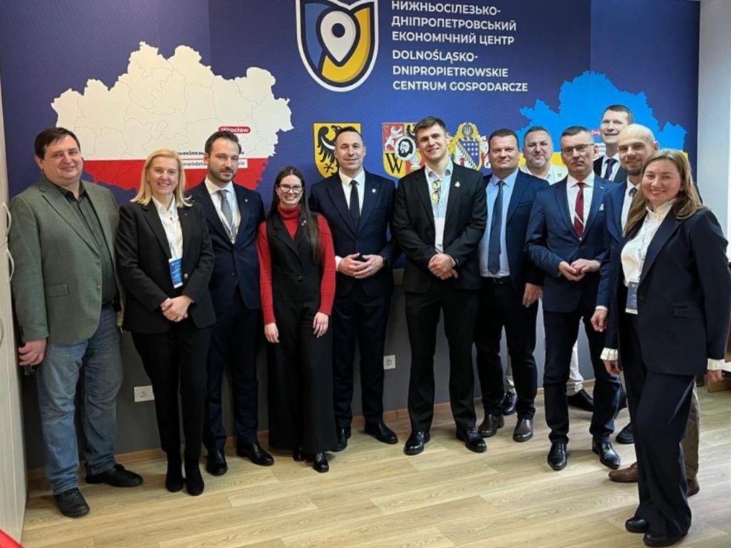 PAIH w delegacji do Dnipra - inauguracja Dolnośląsko-Dnipropietrowskiego Centrum Gospodarczego