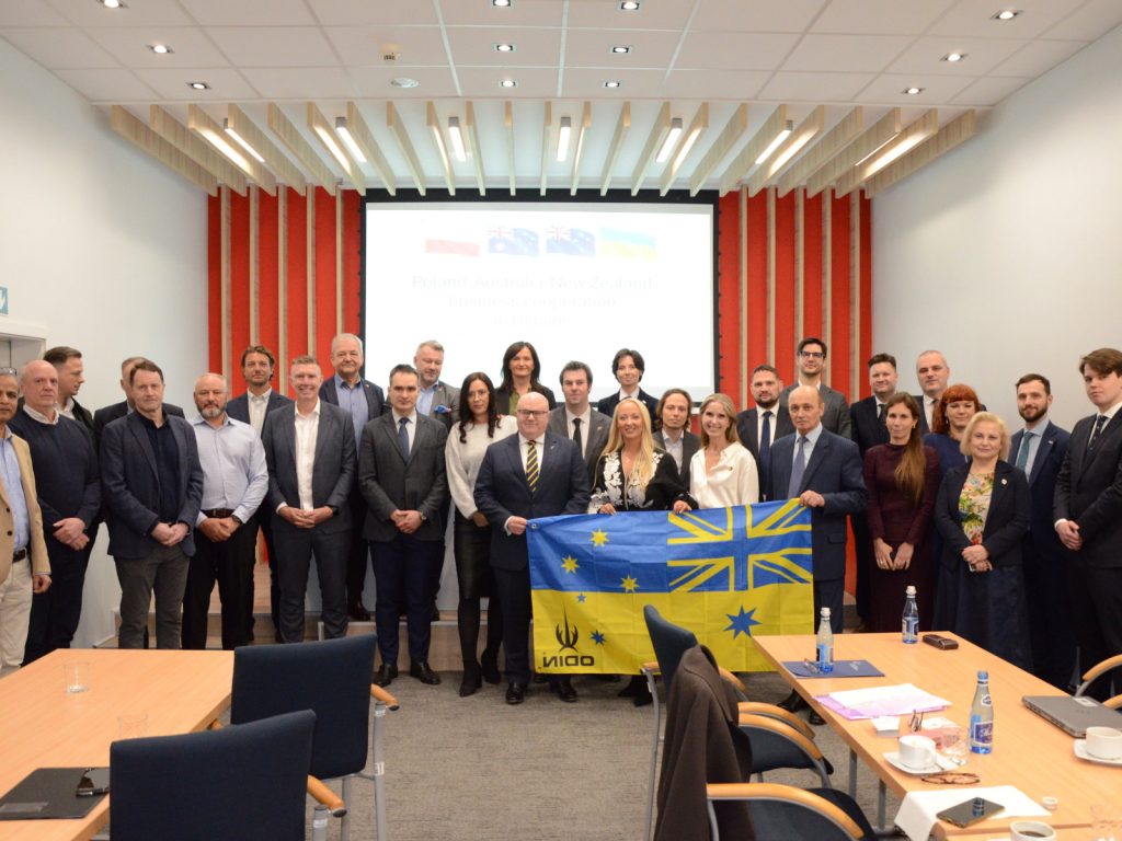Polska-Australia-Nowa Zelandia - współpraca biznesowa na rzecz odbudowy Ukrainy