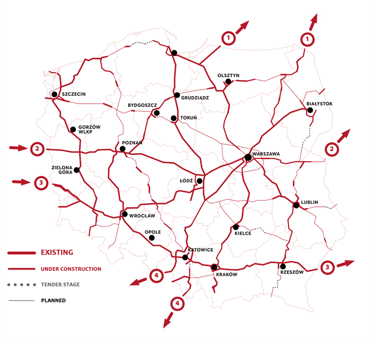 Motorways and expressways